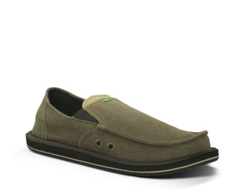 Sanuk Mens Pick Pocket Brown Shoes | NDPGLH218